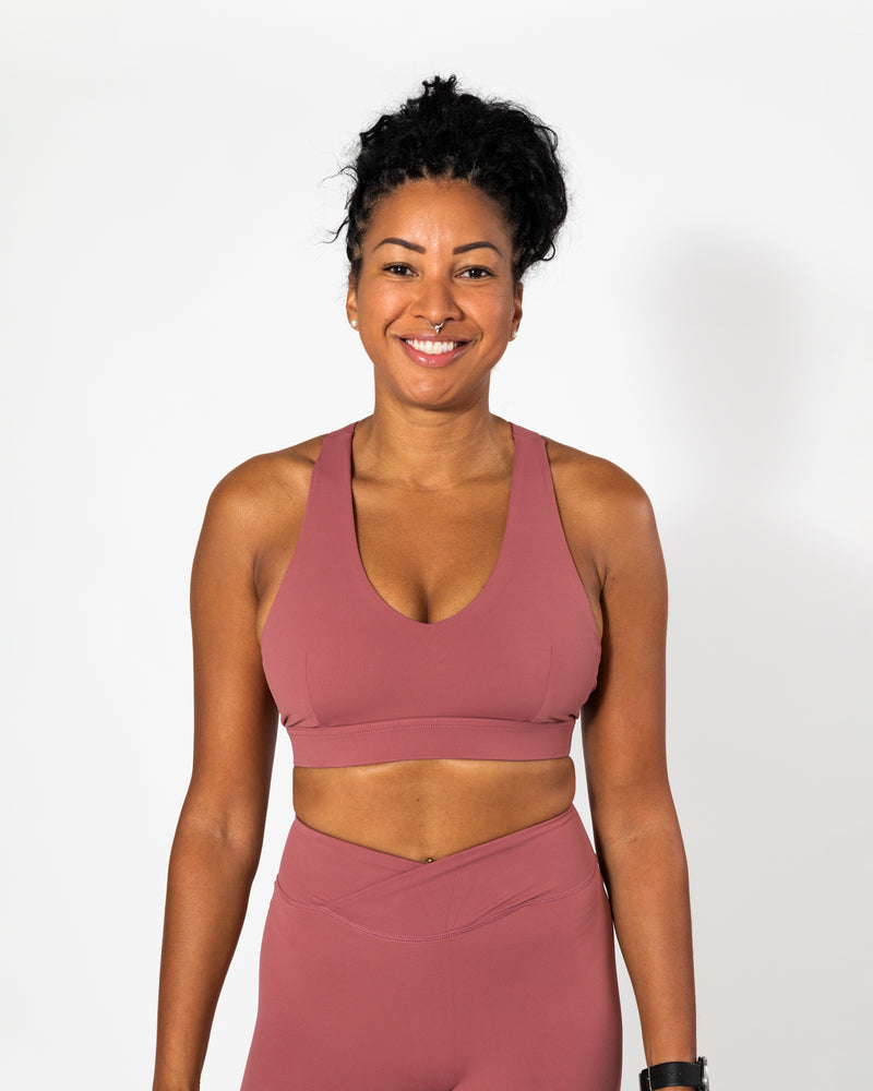 Diane Sports Bra Pink Rose