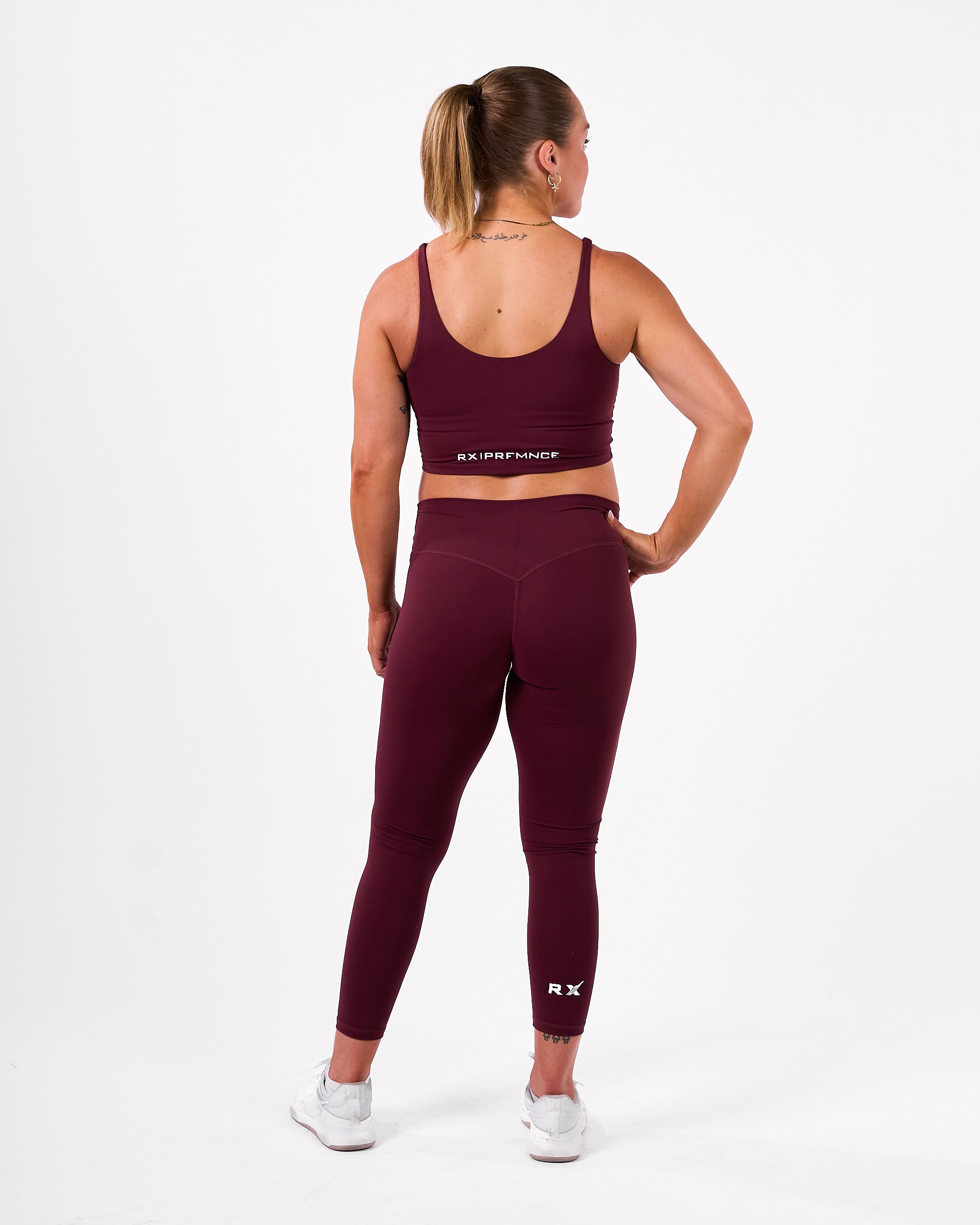 Kelly Tights Deep Burgundy-5