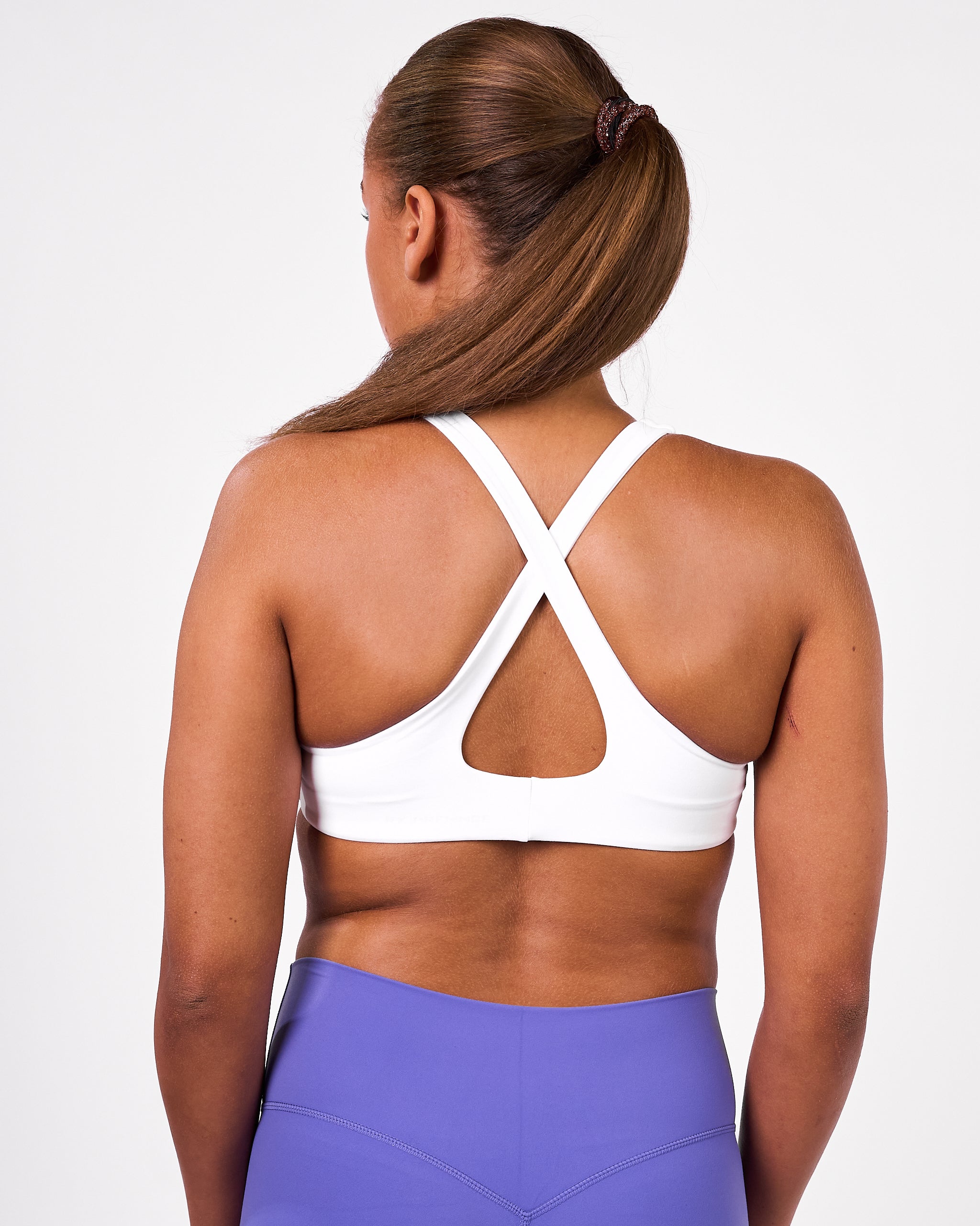 Aura Sport Bra Crispy White-4