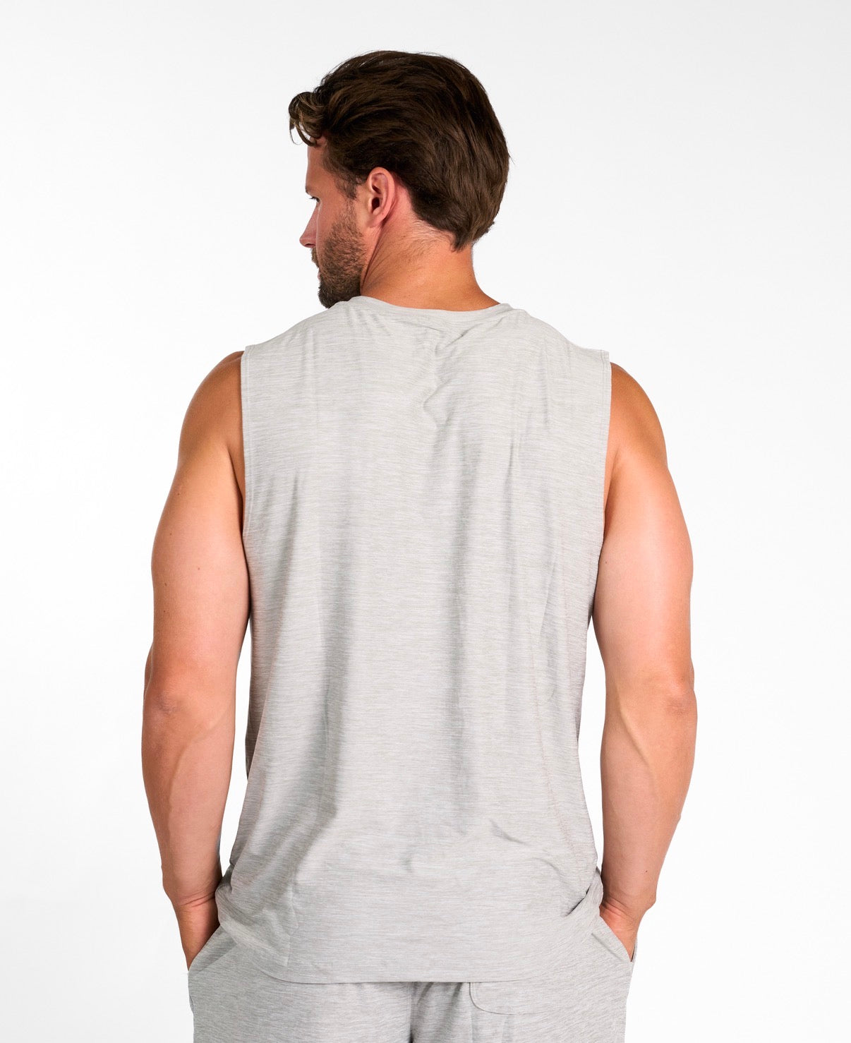 Core Tank Top Heather Grey-4