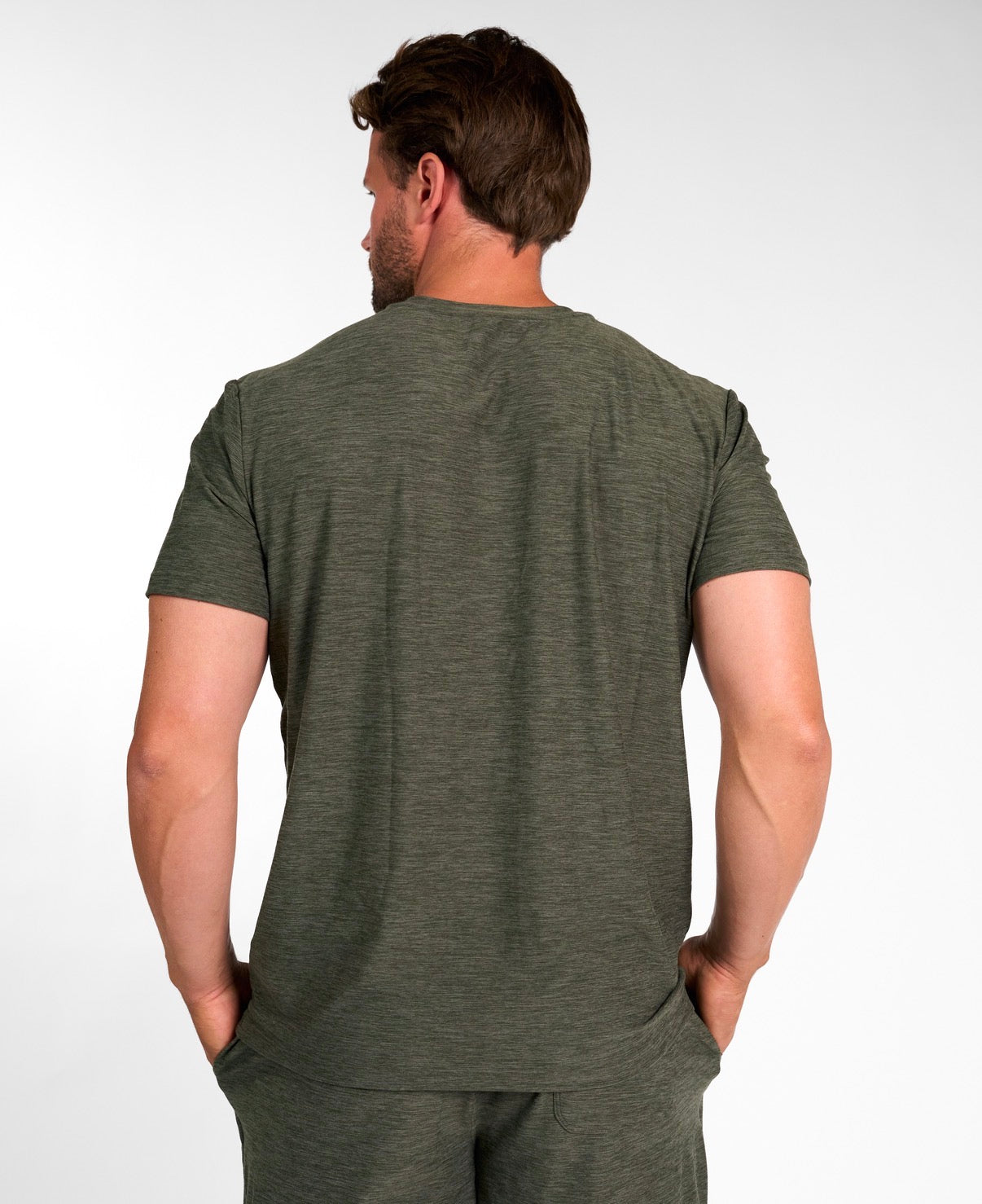 Core T-shirt Olive Night-3