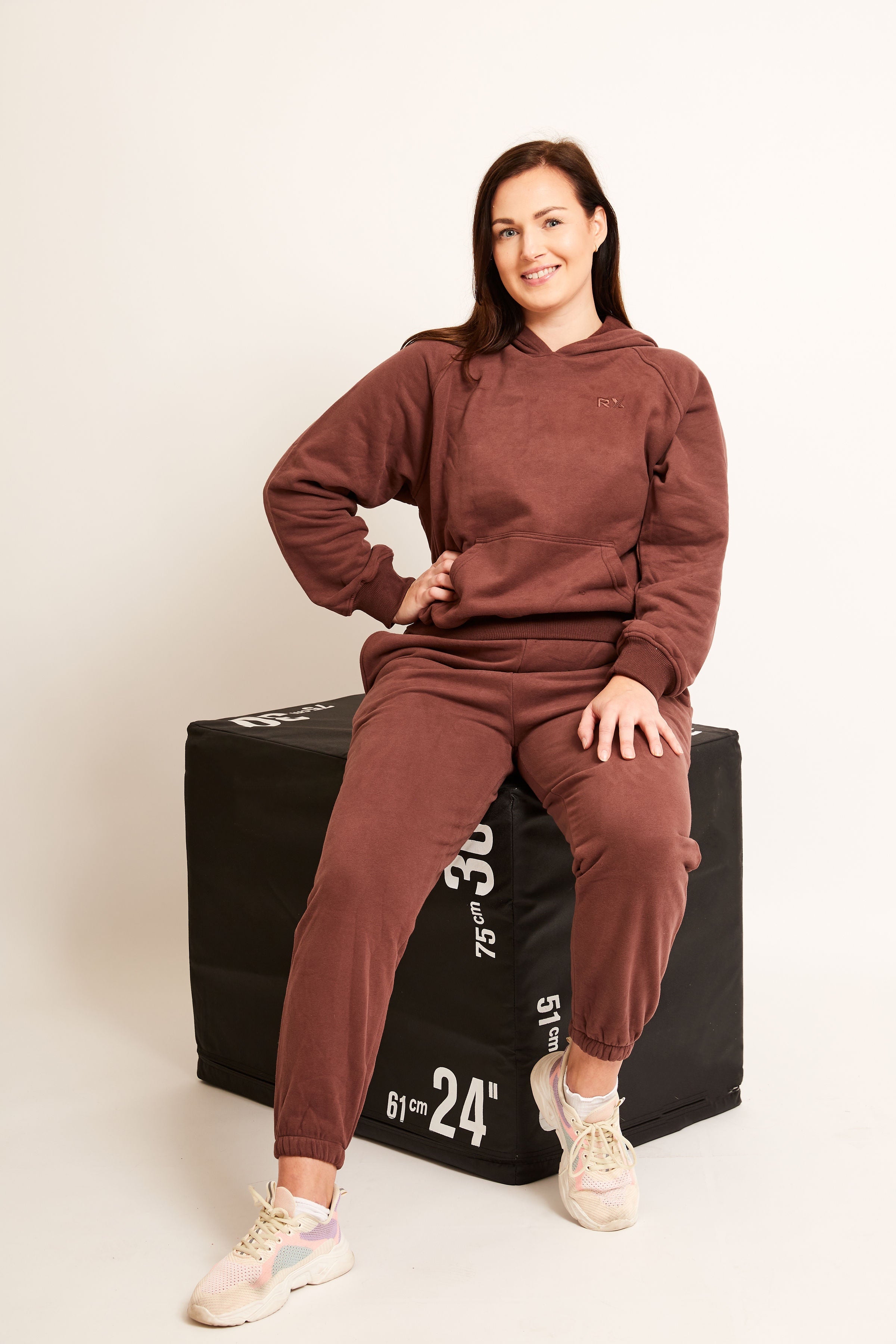 Sudadera con capucha Helen Off-duty Marrón vintage-6