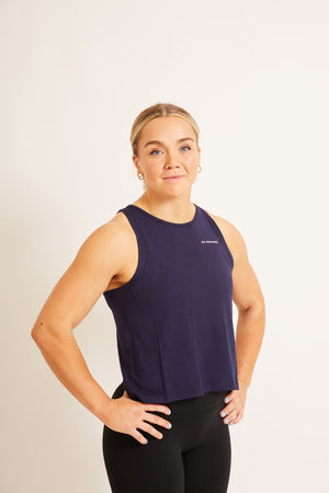 Diane Tank Top Dark Blue