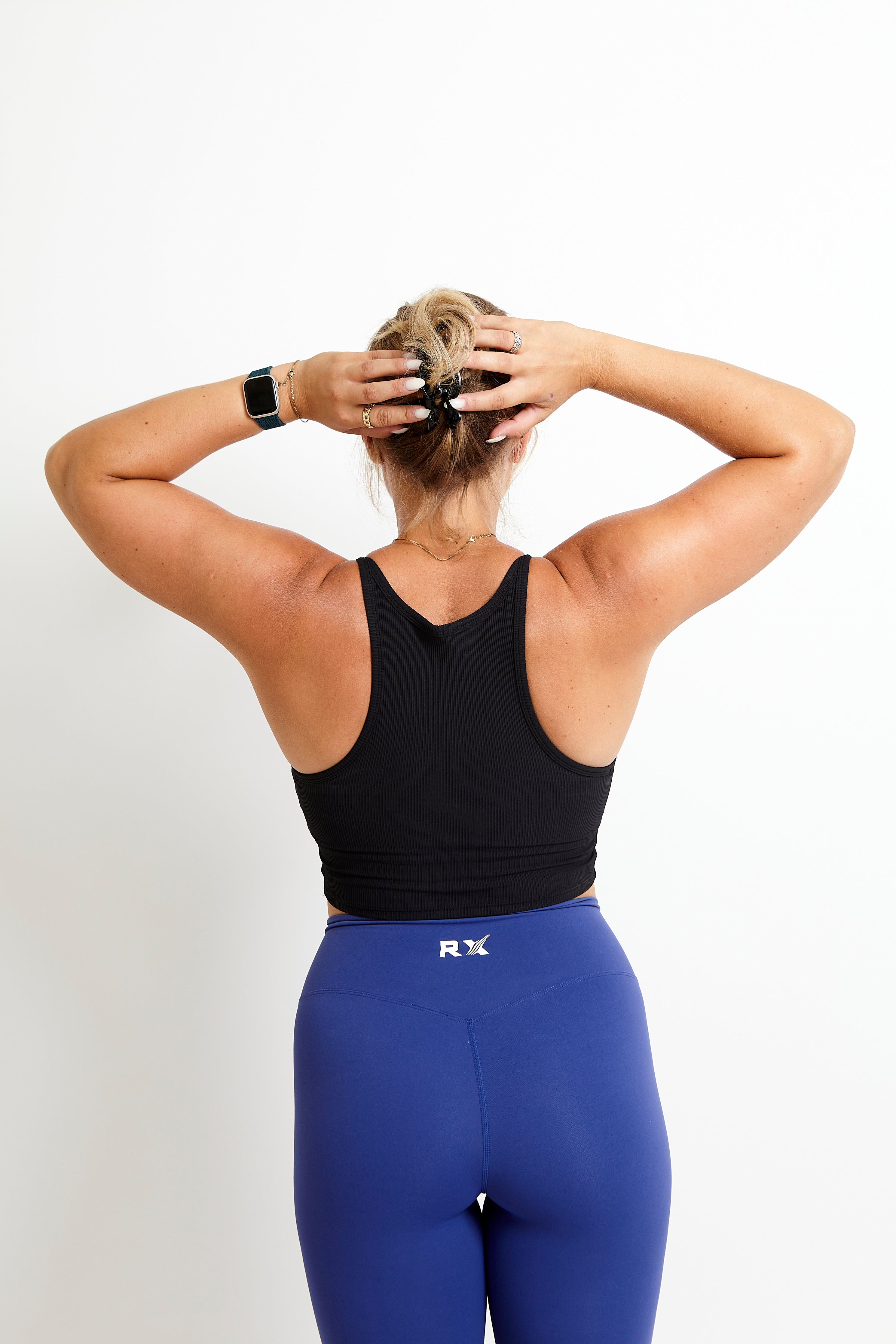 Annie Crop Top Black-3