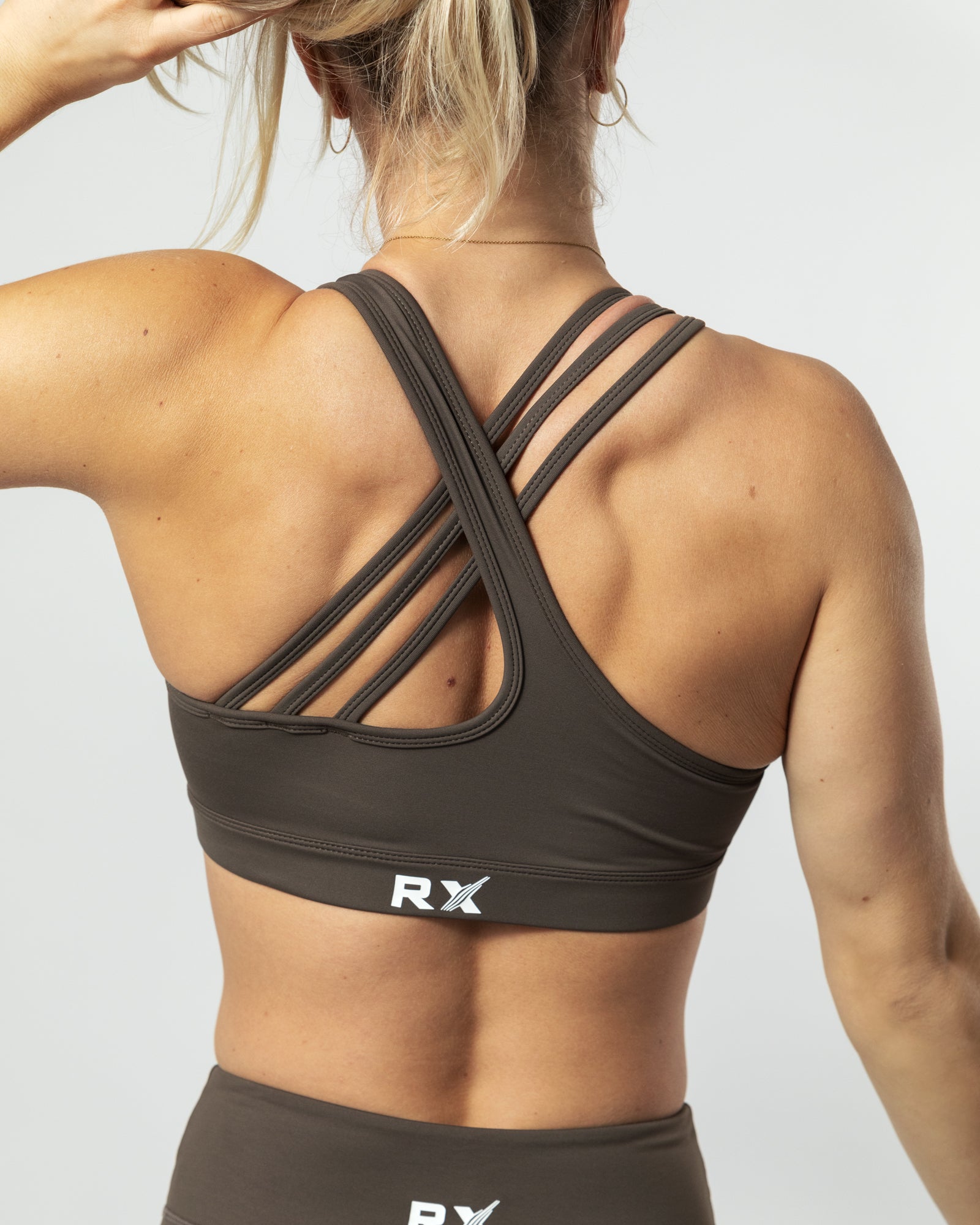 Grace Sport Bra Khaki Green-5