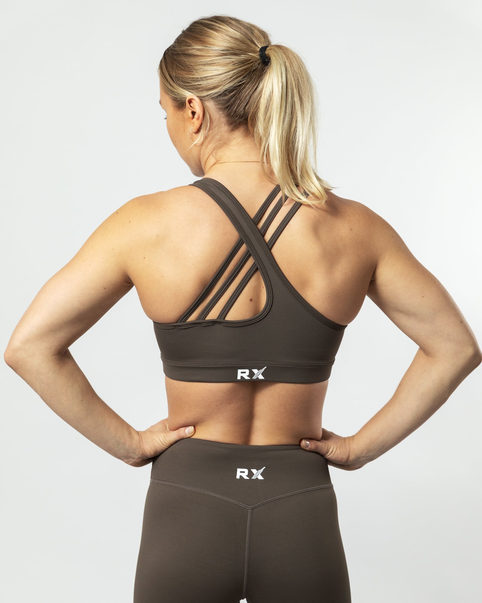 Grace Sport Bra Khaki Green-3