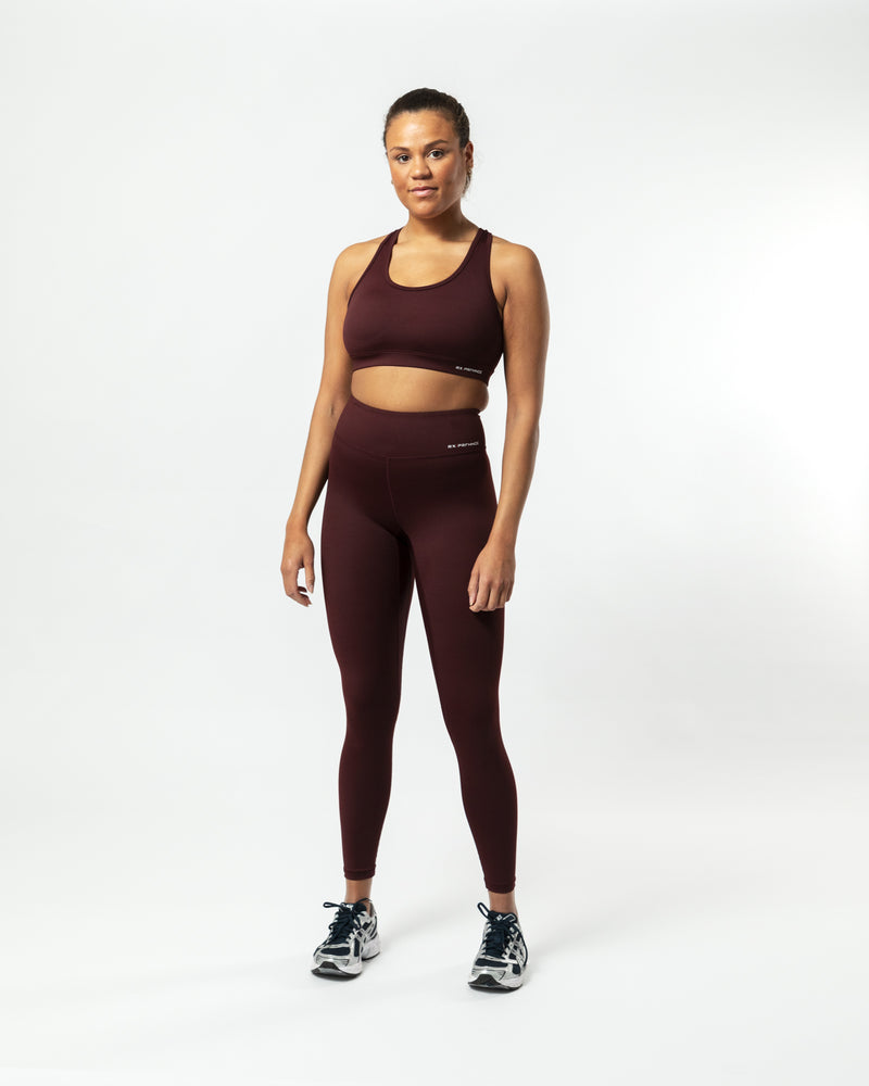 Grace Sport Bra Burgundy