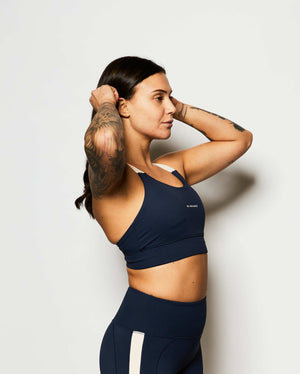 Cindy Sport Bra Navy Blue