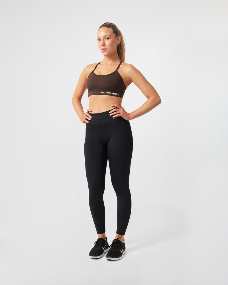 Barbara Sport Bra Brown