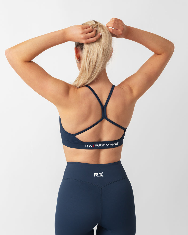 Barbara Sport Bra Navy Blue