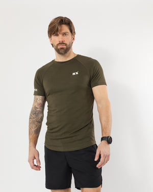 JT T-shirt Khaki Grøn