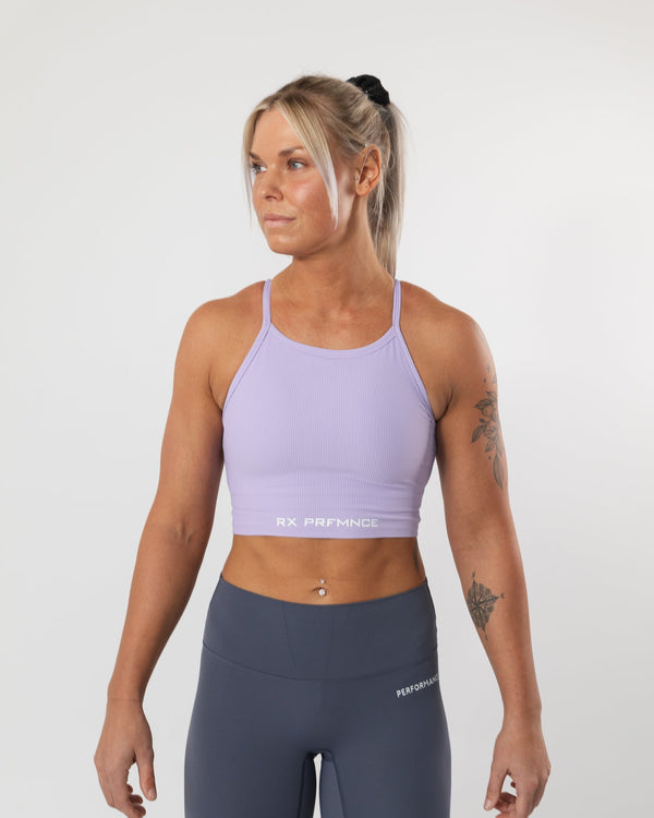 Annie Crop Top Lilla